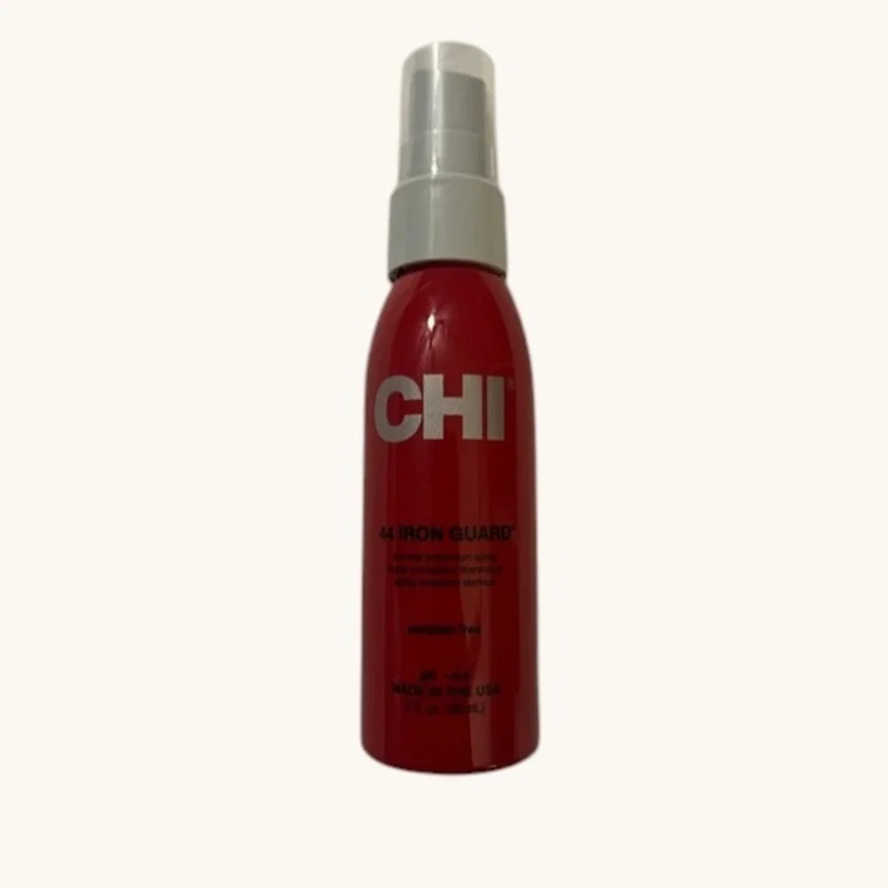 CHI 44 Iron Guard Thermal Protection Spray 2oz Travel Size Heat‎ Protectant Red